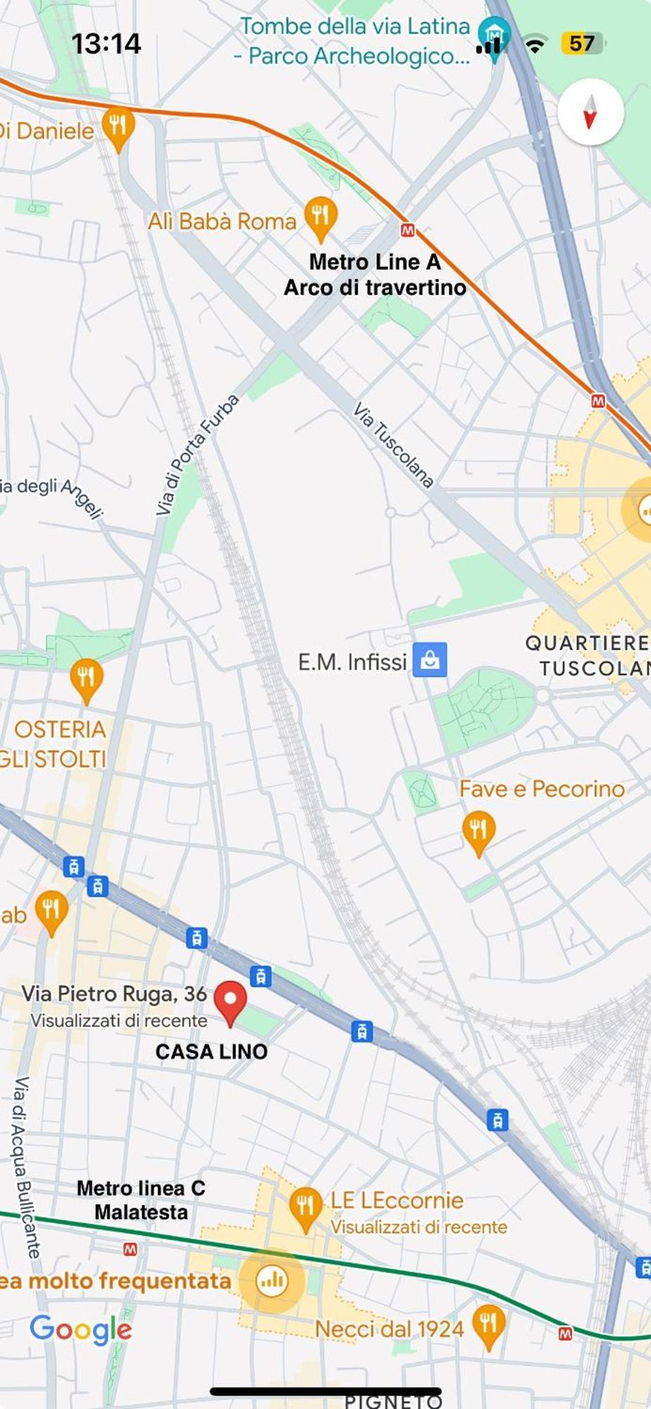 Casa Lino Leilighet Roma Eksteriør bilde